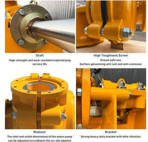 High Volume Slurry <b>Pumps</b> 30m3/Hr Industrial <b>Sludge</b> <b>Pumps</b> Horizontal Solid Slurry <b>Pump</b> for Mining Power Industry - Product Image 4