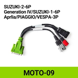 Conector de Diagnóstico OBD2 Todo en Uno para Motocicletas, Cable de Prueba con Abrazadera de Alimentación, Certificado CE, Ajuste Universal, Garantía de 30 Días - Product Image 4