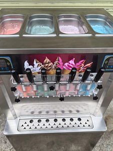 Machine à glace molle professionnelle 7 buseaux, machine à yogourt glacé automatique, machine à sundae – Offre spéciale - Product Image 6