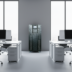 เครื่องสำรองไฟฟ้า HP11 Tower แบบเฟสเดียว 6kVA-10kVA ระบบแปลงไฟแบบ <span class=keywords><strong>True</strong></span> Double Conversion ออนไลน์ พร้อมเทคโนโลยี DSP คลื่นไซน์บริสุทธิ์ สำหรับอุปกรณ์ไอทีและอุปกรณ์การแพทย์  ลดราคาพิเศษ - Product Image 1