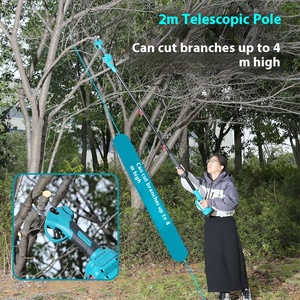 Sécateur électrique industriel sans balais <span class=keywords><strong>FLX</strong></span> PG4944 à grande portée, sur mesure, télescopique, pour droitiers, pour la taille des haies de jardin - Product Image 4