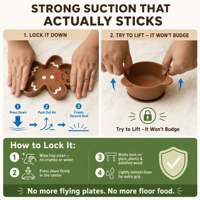 Ensemble repas bébé en silicone motif pain d'épices de Noël, qualité alimentaire, kit complet d'alimentation pour nourrissons, coffret cadeau de Noël pour nouveau-né