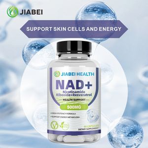 Produsen Suplemen NAD+ 1000mg Nikotinamida Ribosida PQQ Kapsul Energi Antioksidan untuk Dewasa Vitamin OEM/ODM - Product Image 2