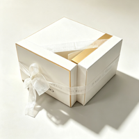 Boîtes cadeaux rigides personnalisées en papier avec logo pour bijoux, cosmétiques, cadeaux en gros