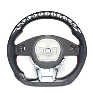 Volant en cuir perforé LED carbone d'usine pour Mercedes SLS <span class=keywords><strong>AMG</strong></span> – Amélioration automobile – Vente directe usine – Remise exceptionnelle – En stock - Product Image 1
