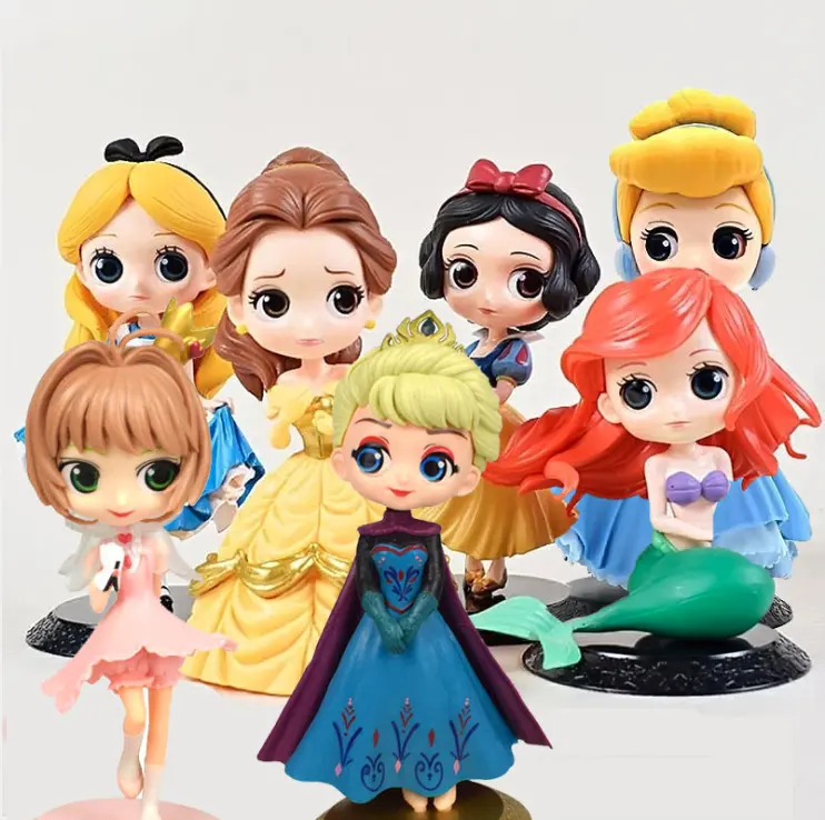 Baru In Style Boutique Dekorasi Kue Putri Resin Mainan Kerajinan Lucu Gadis Hadiah Boneka Ornamen Kue Topper untuk Dekorasi Kue