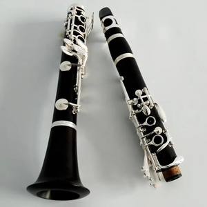 Qualité sonore naturelle d'instrument de <span class=keywords><strong>clarinette</strong></span> en C en ébène pur de qualité professionnelle - Product Image 2