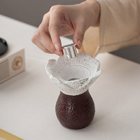 Lampe à huile en résine en forme de fleur, décoration artistique simple pour la maison et le bureau, aromathérapie