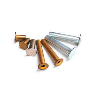 Rivets en aluminium OEM, prix des rivets semi-tubulaires, rivets aveugles - Product Image 1