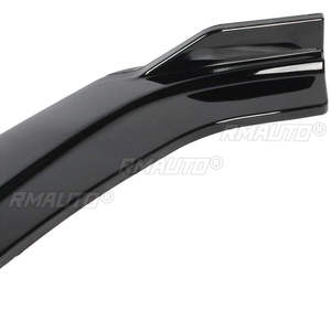 3 Piezas, 2015-2018, para Chevy Camaro, Kit de Carrocería para Parachoques Delantero, Alerón, Difusor, Protector, Negro Brillante, ABS - Product Image 5