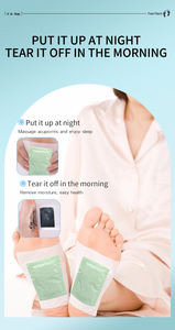 Patent produkte Chinesische Medizin Kräuter Wermut Detox Fuß pflaster Patch Detox Fuß Flock Patch Fuß Psg - Product Image 3