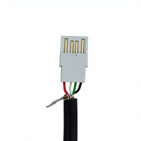Cable USB 2.0 Estándar COMTON, USB-A Macho a Macho, con Revestimiento de PVC y Conductor de Cobre Libre de Oxígeno para Uso en Computadoras