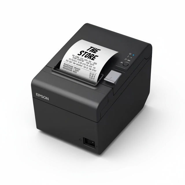 Amason Hot Sale Ep Son TM-T82III POS Printer Desktop 203 Dpi Thermal Label Barcode Printer Printer with Cutter