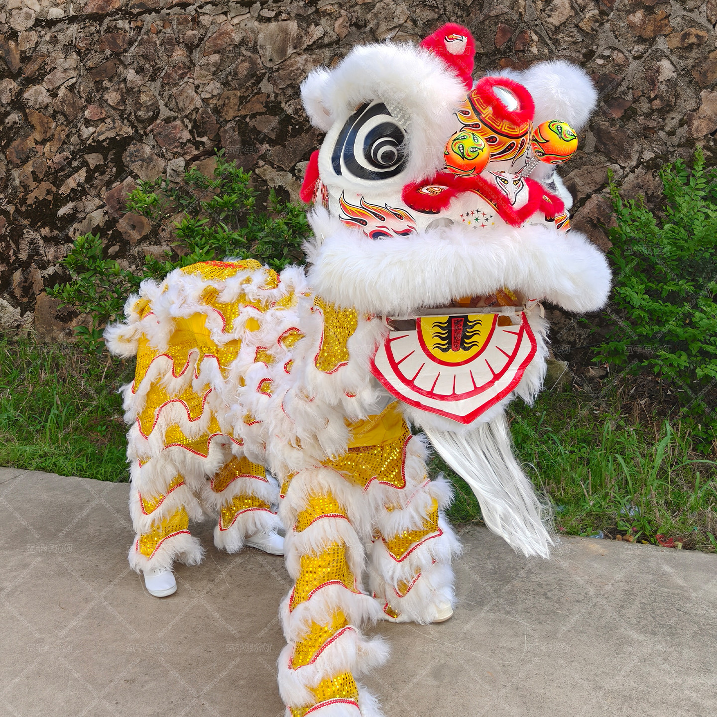High-end wool bamboo weaving adult white color changing light