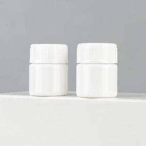 Bouteilles de médicaments en HDPE blanc de 40 cm³, contenants vides pour pilules, capsules de vitamines, emballages de compléments alimentaires avec bouchon à sécurité enfant - Product Image 3