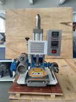 YT-819 Automatic Hot Stamping Equipment Stamp Embossing Machines Hot Foil Stamping Machine para couro