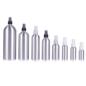 Belle bouteille en aluminium de pulvérisation 30/50/100/120/150/200/250ml recharge de brume fine pour parfum et soins de la peau bouteilles de pulvérisation de souris - Product Image 5