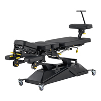 Table de décompression vertébrale électrique Herrington-480 pour thérapie physique, traction cervicale et chiropratique