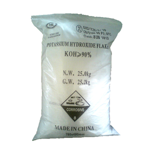 Potasa cáustica de alta pureza 90 95 grado industrial copos de hidróxido de potasio <span class=keywords><strong>Koh</strong></span> 90% precio de fábrica - Product Image 4
