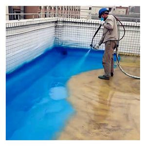 Matériau de revêtement en polyurée pulvérisé, imperméable et résistant à la corrosion, utilisé pour les piscines, les toits métalliques, l'équipement audio, les casques - Product Image 2