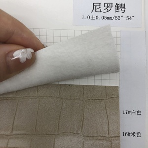 High Quality Alligator Embossed Designer <strong>PU</strong> Faux <strong>Leather</strong> Fabric for Handbags and Shoes - Product Image 5