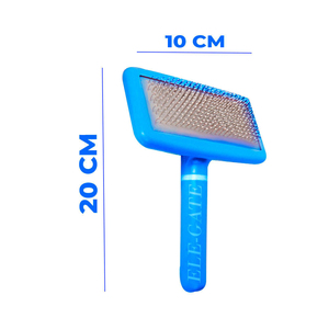 Libere a su compañero peludo de los nudos difíciles con un cepillo de aseo para mascotas fácil de usar, herramienta de eliminación de pelo de plástico PP personalizable - Product Image 5