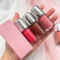 Gloss à lèvres personnalisé avec logo couleur, marque privée, sans cruauté, effet miroir, hydratant, non collant, cosmétiques pour les lèvres, vente en gros OEM