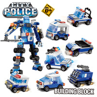 Ensemble de blocs de construction en ABS sur le thème du robot éducatif DIY pour enfants Xinglebao - Jouet de modélisation et de construction pour garçons