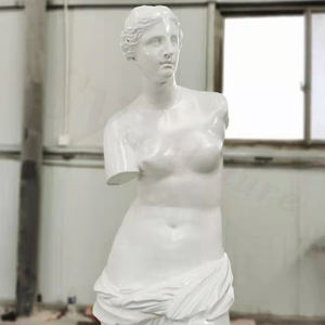 Statue de la <span class=keywords><strong>déesse</strong></span> <span class=keywords><strong>grecque</strong></span> <span class=keywords><strong>Aphrodite</strong></span> de Milo, célèbre œuvre d'art, sculptée à la main, sculpture de figure en plein air, taille réelle - Product Image 2