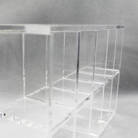 Support d'affichage pour bijoux en acrylique transparent, respectueux de l'environnement, pour boutique, présentoir pour vernis à ongles, parfum, jouets pour poupées