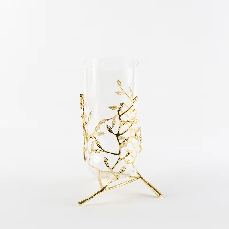 Transparent and gold
