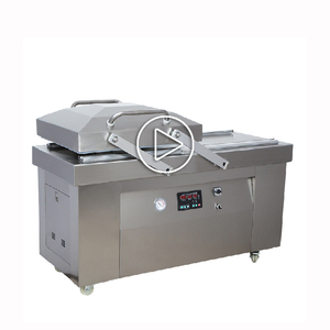DZ-600/4SC Double Chamber Electric Automatic Vacuum Packing Machine Chemical Use Four Sealing Bars Pouch Paper Packaging - Product Image 1