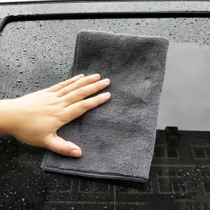 廉价洗车毛巾双面汽车细节珊瑚绒吸水超细纤维汽车清洁布