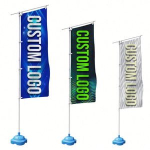 Banderas y Pancartas Personalizadas de Poliéster con Impresión Digital por Sublimación de Logotipo, 180x60cm, Económicas - Product Image 2