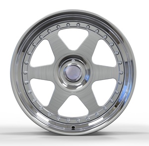 Bku สเต็ปลิปปลอมแปลงแบบ2ชิ้นสำหรับเมอร์เซเดส W116 <span class=keywords><strong>W124</strong></span> W160 W126 W114 C126ล้อแม็กขนาด5x112ล้ออัลลอยขอบล้อ<span class=keywords><strong>18</strong></span> 17นิ้ว Jante - Product Image 2