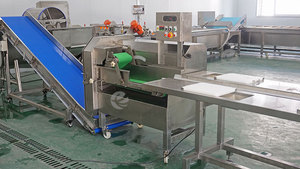 FC-306D Industrial <b>Vegetable</b> Cutting Machine Green Beans Pepper Celery Green Onion <b>Cutter</b> Chopper with Manual Sorter Table 3T/H - Product Image 5