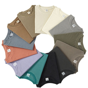 Yüksek kalite boy erkek lüks kısa kollu T-shirt kenevir erkek tişört kenevir pamuk Tee boş düz o-boyun t Shirt sürdürülebilir - Product Image 4