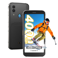 Teléfono Inteligente Resistente al Agua y al Polvo IP68, Desbloqueado, Android 4G LTE Global, 12MP+2MP/8MP, FCC, Desbloqueo por Huella Dactilar, Snapdragon