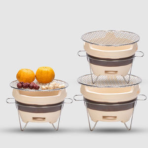 Horno de Carbón de <span class=keywords><strong>Barro</strong></span>, Horno de Arcilla Tradicional, <span class=keywords><strong>Barbacoa</strong></span>, Parrilla, Plato para Calentar Comida, Horno de Carbón Pequeño Comercial, Horno Doméstico - Product Image 2