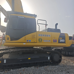 Excavatrice sur chenilles Komatsu PC360 d'occasion, excellent état, équipement de construction en promotion. - Product Image 1