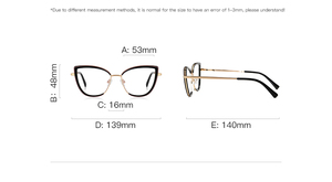 <span class=keywords><strong>Occhiali</strong></span> <span class=keywords><strong>da</strong></span> <span class=keywords><strong>Vista</strong></span> in Metallo con Logo Personalizzato e TR90 per Donna, Nuova Tendenza Montatura Completa Anti <span class=keywords><strong>Luce</strong></span> <span class=keywords><strong>Blu</strong></span> - Product Image 5