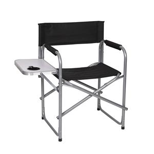 Silla Plegable de Aluminio Ligera para Camping, Silla de Director con Mesa Lateral de Aluminio y Bolsa de Almacenamiento - Product Image 6
