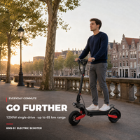 Trottinette électrique tout-terrain 1200W 48V 45-50 km/h, pliable, trottinette électrique, trottinette électrique pour adultes, charge maximale 150 kg