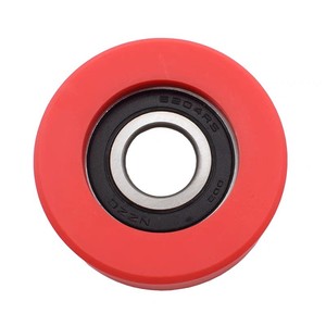 Roue d'escalier roulante Dong Sheng 70x25x6204 rouge pour ascenseur de chantier - Product Image 1