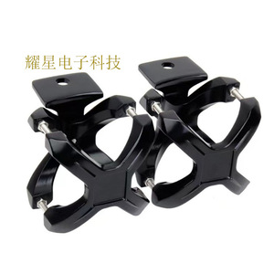 Soporte de luz tipo X de acero para montaje en parachoques delantero para vehículos todoterreno, soporte para lámpara LED - Product Image 1