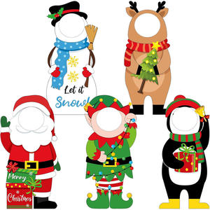 Letreros Decorativos Navideños para Exteriores, Patio, Jardín, Accesorios para Cabina de Fotos, Decoración para Fiestas Navideñas - Product Image 1