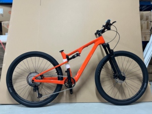 Bicicleta <span class=keywords><strong>de</strong></span> Montaña <span class=keywords><strong>de</strong></span> Carbono con Suspensión Completa <span class=keywords><strong>de</strong></span> 29/27.5 Pulgadas, <span class=keywords><strong>SHIMANO</strong></span> <span class=keywords><strong>DEORE</strong></span> M6100 12 MT200, Frenos <span class=keywords><strong>de</strong></span> Disco Hidráulicos, BOOST 12*148, DNM Trasero, Cómoda - Product Image 2