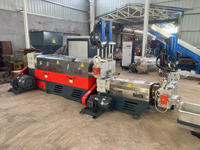 Prix des petites machines de granulation de plastique, ligne d'extrusion de granulateur pour pp, pe, abs, polyéthylène