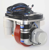 ZHLUN – roue à air double lavage, moyeu en aluminium, roue omni pour chariot élévateur, roue de convoyeur agv omni