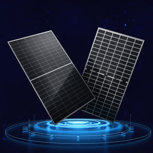 Panneaux solaires monocristallins Hjt en silicium noir 210 mm 132 cellules 600W 620W 630W 640W 650W 700 Watt Module photovoltaïque Pv - Product Image 4